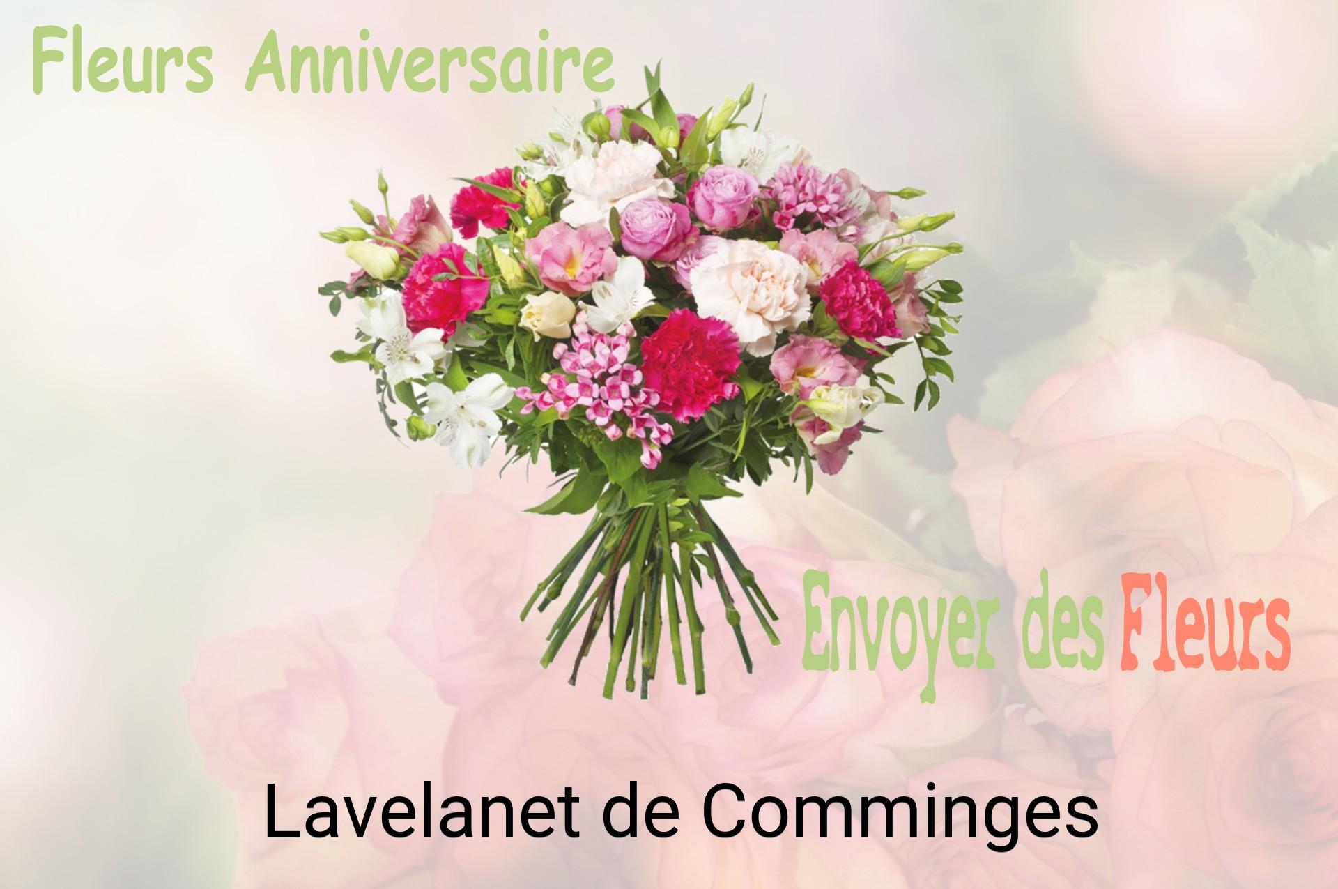 Bouquet de fleurs d’anniversaire livré à Lavelanet-de-Comminges