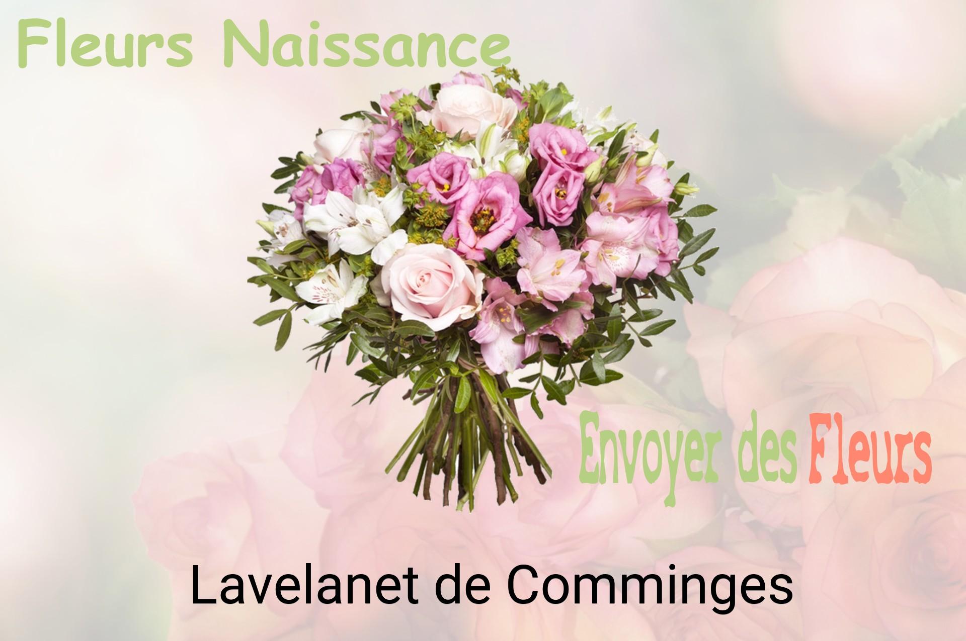 Bouquet de fleurs de naissance livré à Lavelanet-de-Comminges